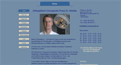 Desktop Screenshot of dr-michels-berlin.de